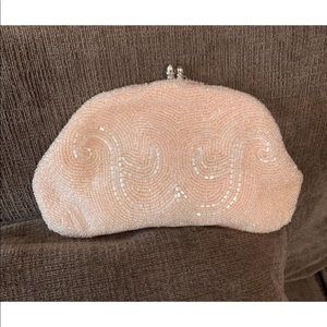 Vintage WALBORG Original Hand Made Beaded Clutch